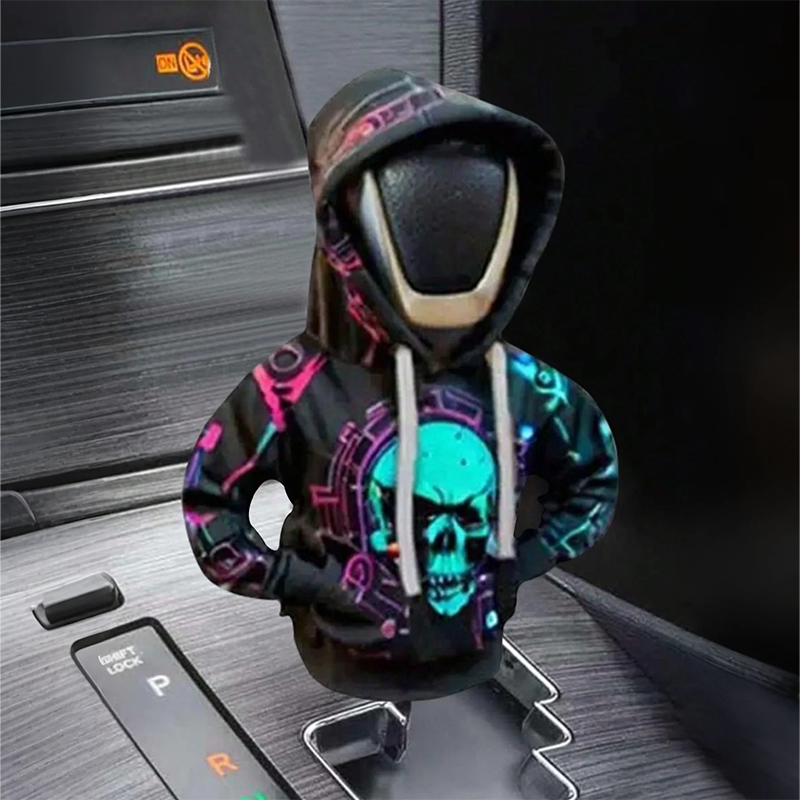 Car Accessories Xmas - 1PC Creative Hooded Shift Lever Cover