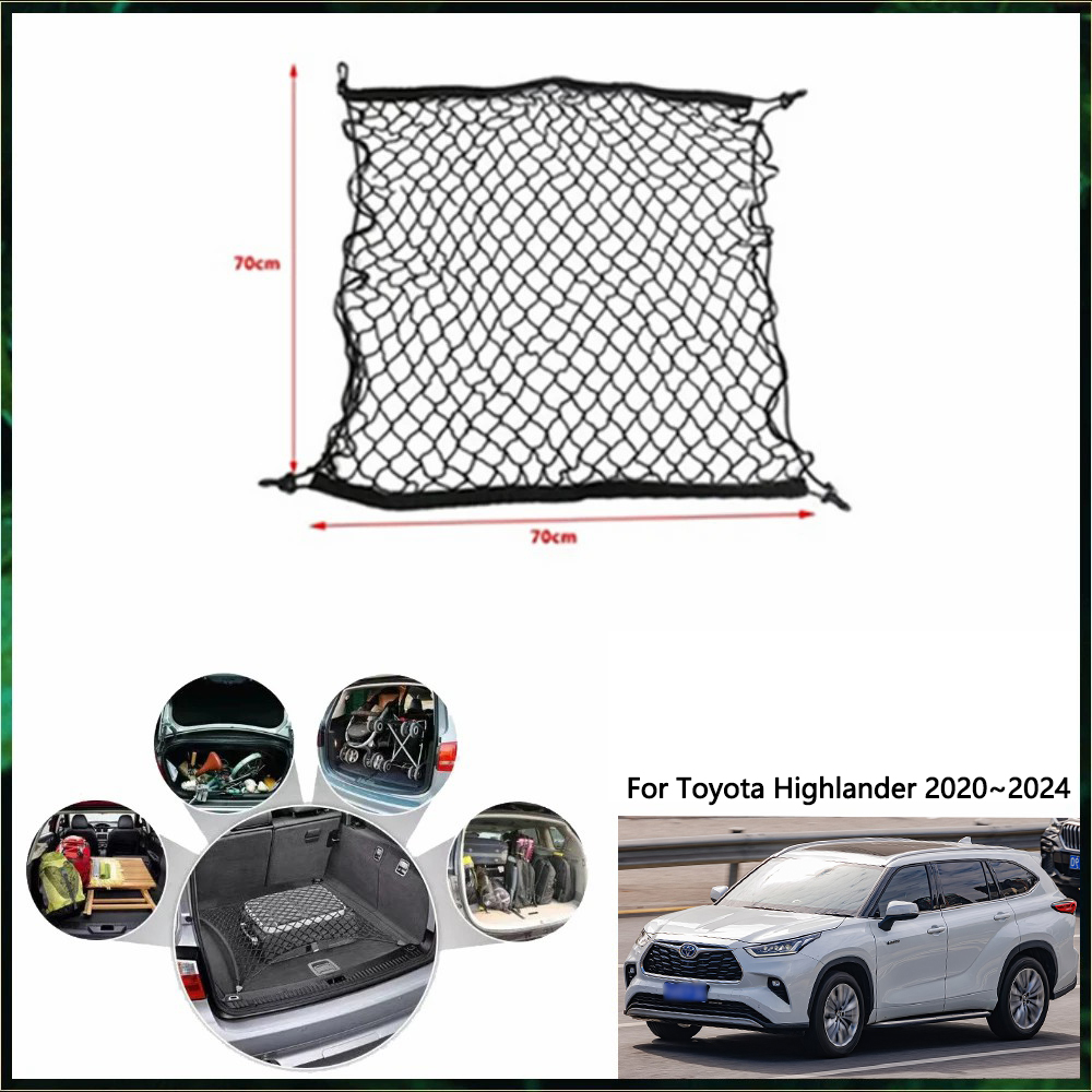 Car Cargo Net Trunk - For Toyota Highlander Kluger XU70 MK4
