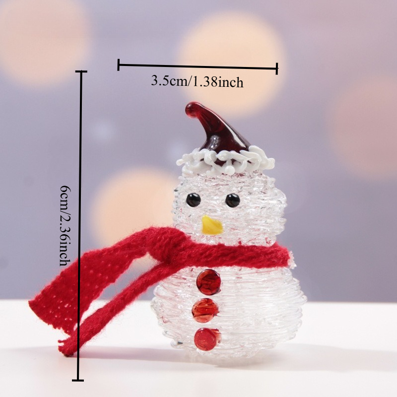 Handcrafted Glass Christmas Tr - Car Accessories Xmas ulasan dan harga