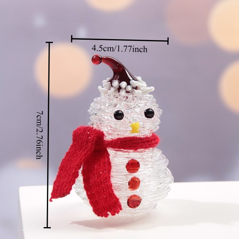 Handcrafted Glass Christmas Tr - Car Accessories Xmas ulasan dan harga
