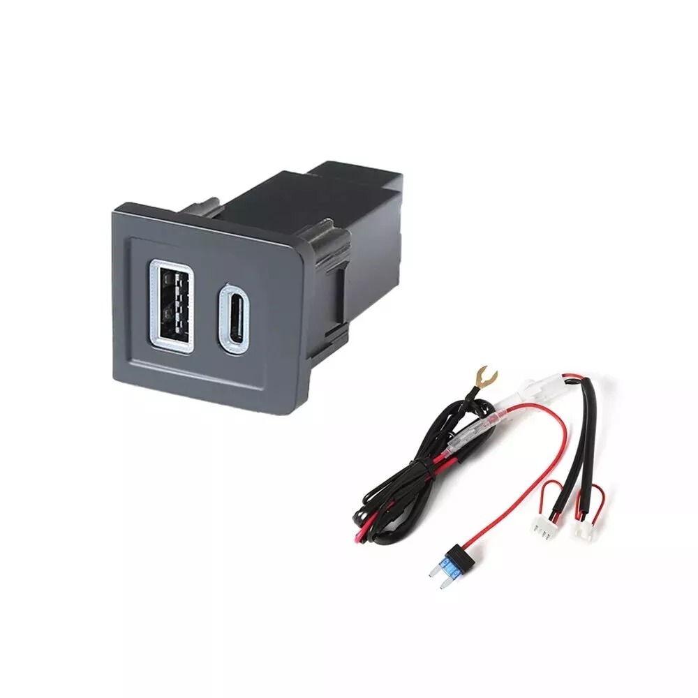 1Pcs Car Accessories USB PD+QC - Car Accessories Qc ulasan dan harga