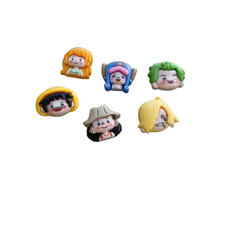 One Piece Cartoon Cute DIY Pat - Car Accessories Wholesale ulasan dan harga