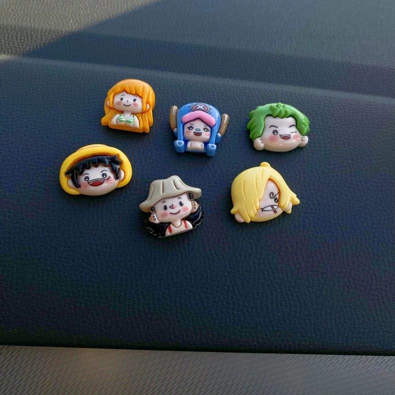 One Piece Cartoon Cute DIY Pat - Car Accessories Wholesale ulasan dan harga