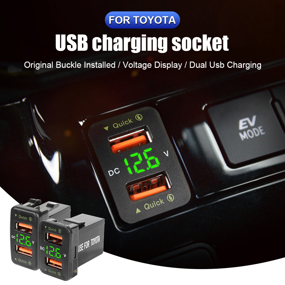 LED Car Accessories Power Adap - Car Accessories Qc ulasan dan harga