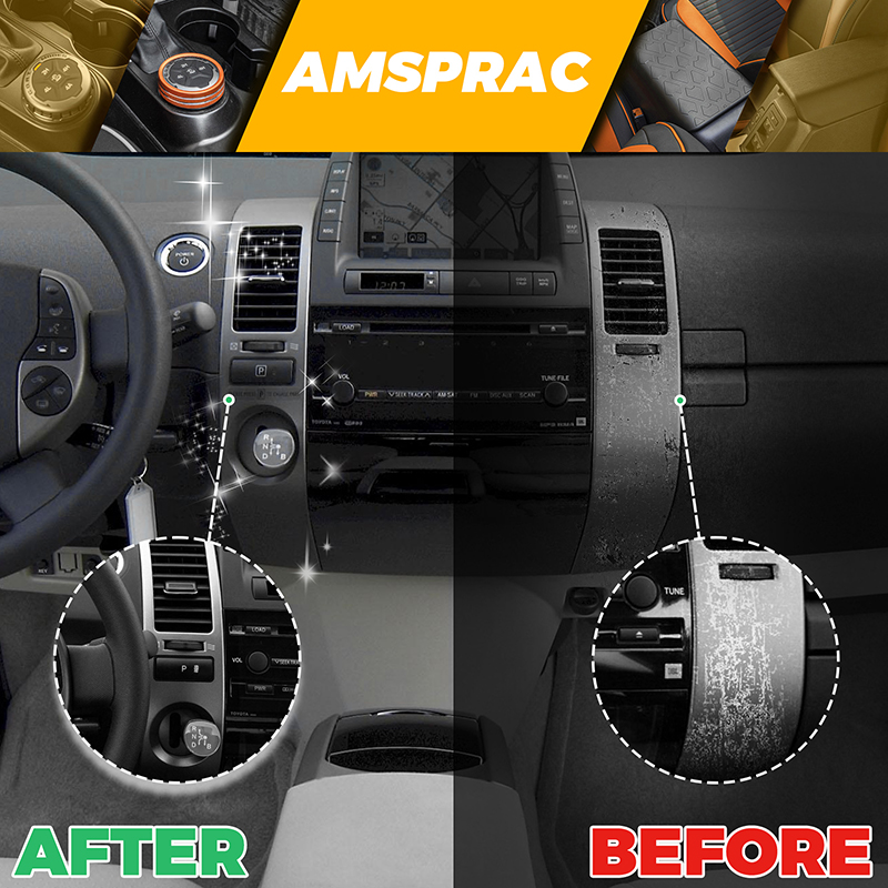 4Pcs Silver‑Gray Dashboard Air - Car Accessories For Dashboard ulasan dan harga