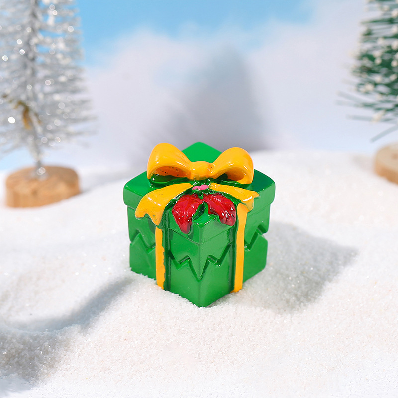 1Pc Mini Christmas Gift Box Re - Car Accessories Xmas ulasan dan harga