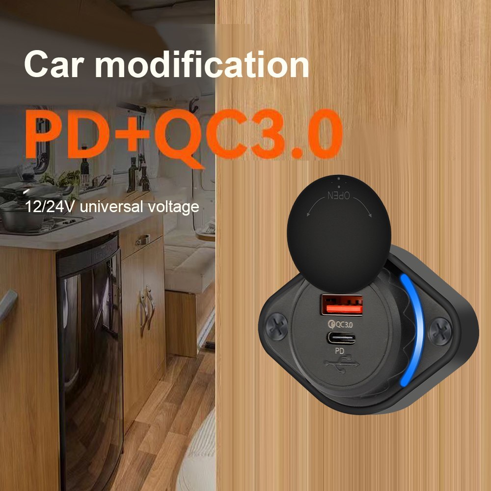 ZHIYU QC 3.0 Dual USB Charger  - Car Accessories Qc ulasan dan harga