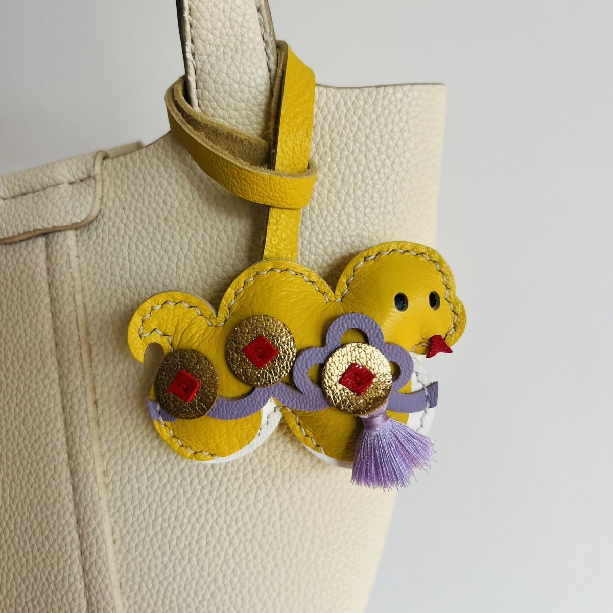 Unique Cute Genuine Leather Ha - Car Accessories Xmas ulasan dan harga