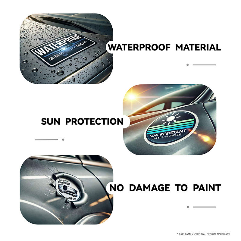 EARLFAMILY Bali Scenery Sticke - Car Accessories Bali ulasan dan harga