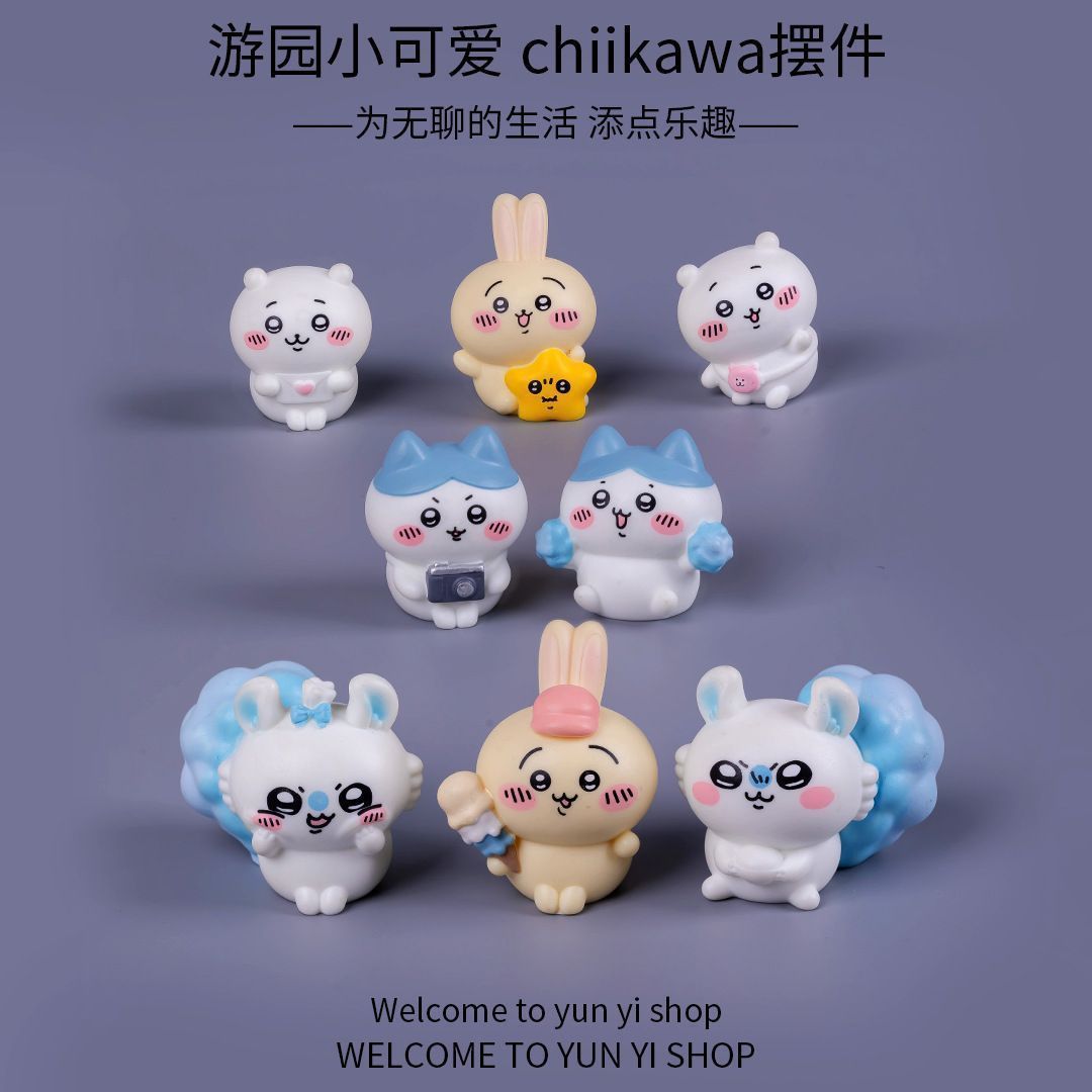 Chiikawa micro landscape mini  - Car Accessories For Dashboard ulasan dan harga