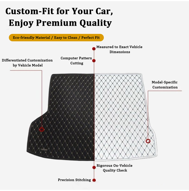 Car Rear Trunk Mats For Merced - Car Accessories Low Price ulasan dan harga