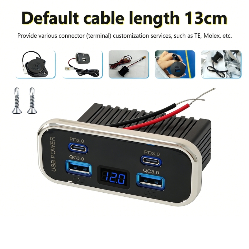 Wall Mount Accessories USB Car - Car Accessories Qc ulasan dan harga