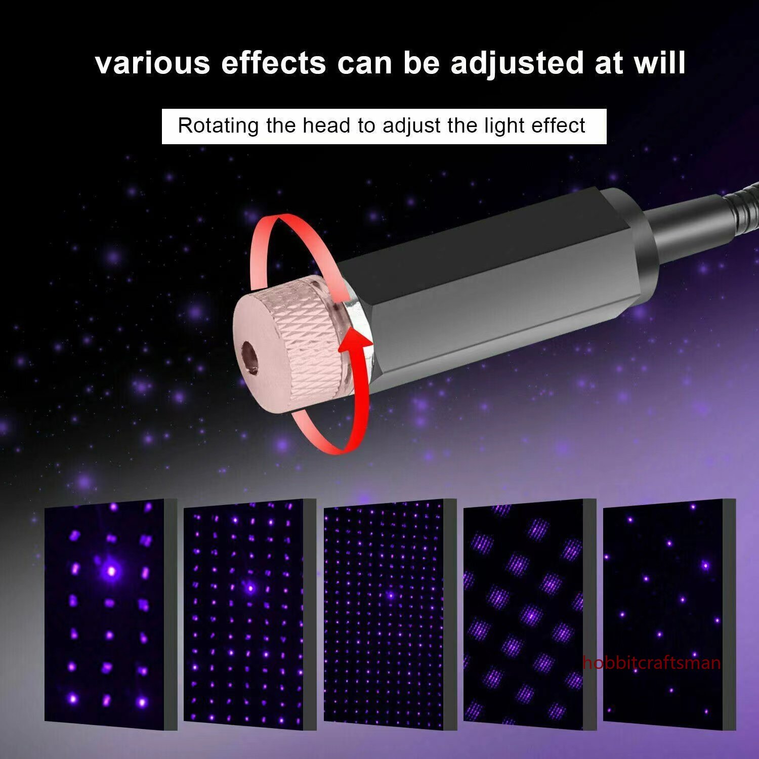 Mini LED Car Roof Star Night L - Car Accessories Wholesale ulasan dan harga